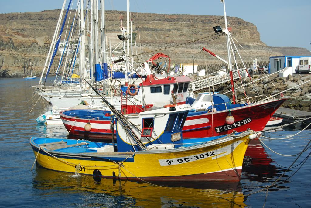 Pension Playa Puerto De Mogan Dış mekan fotoğraf